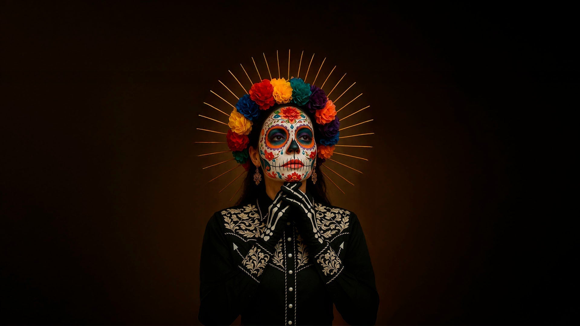 What Are the Headbands Worn by Catrinas?