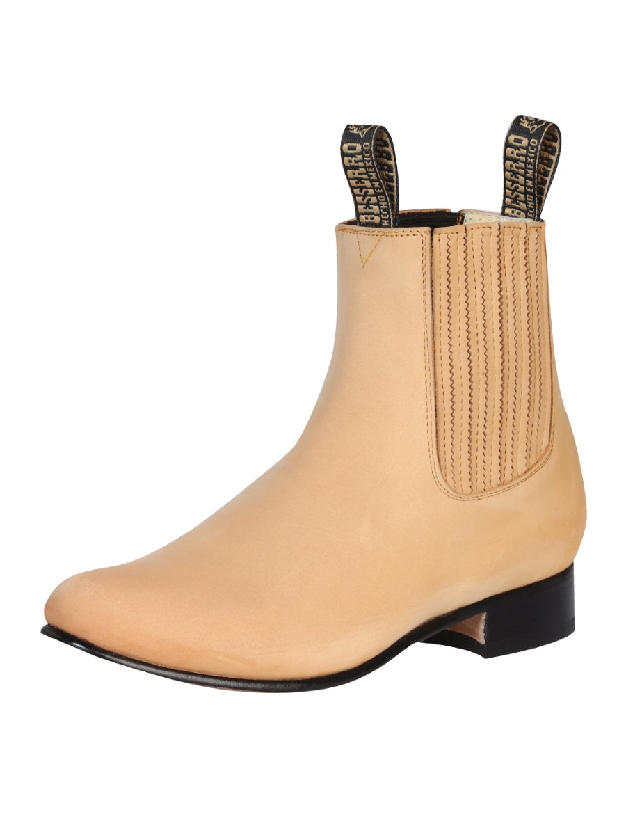 El Besserro Charro Boot Nobuck Honey