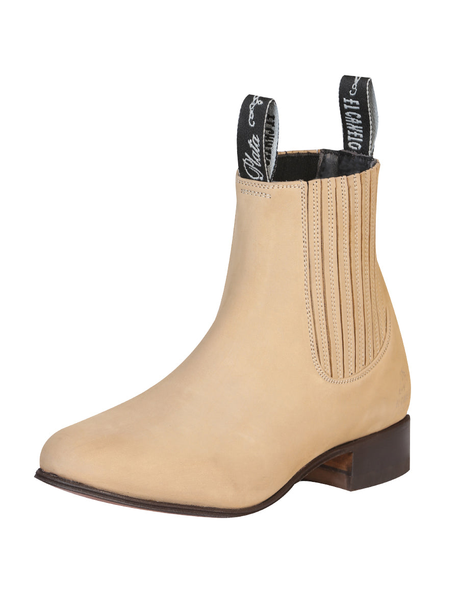 El Canelo Charro Ankle Boot Atlas Sand