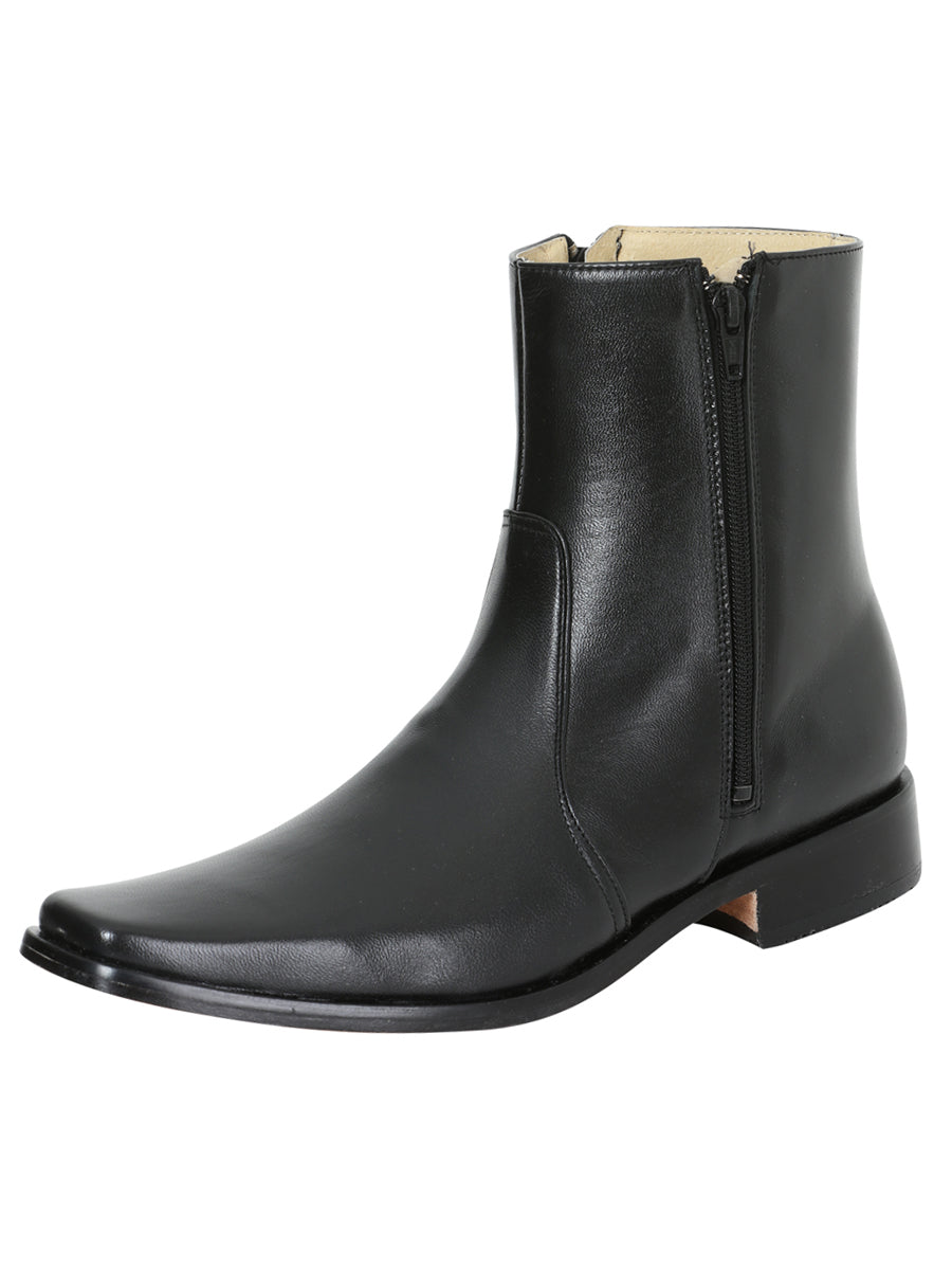 EL Besserro Dress Boot Leather Black