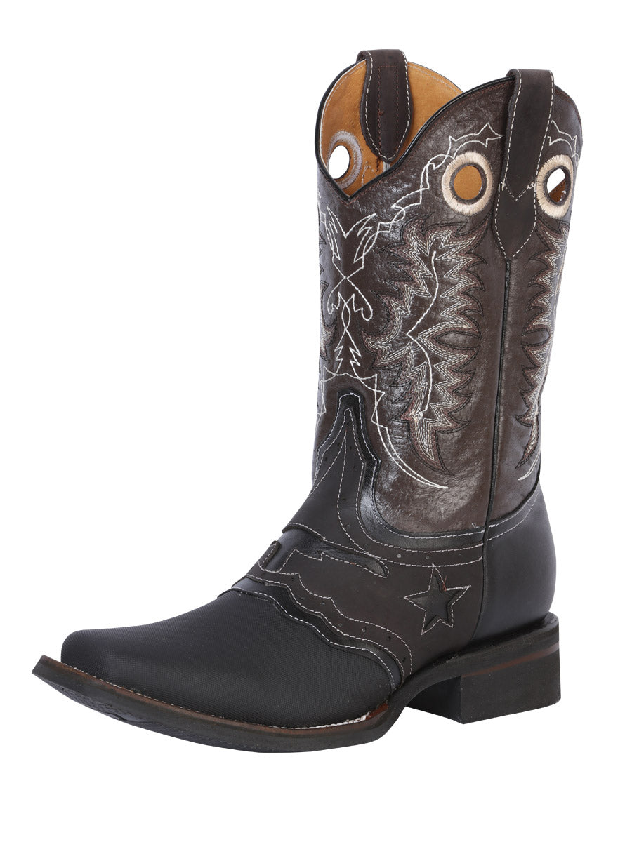 Bota de rodeo Keblar negra