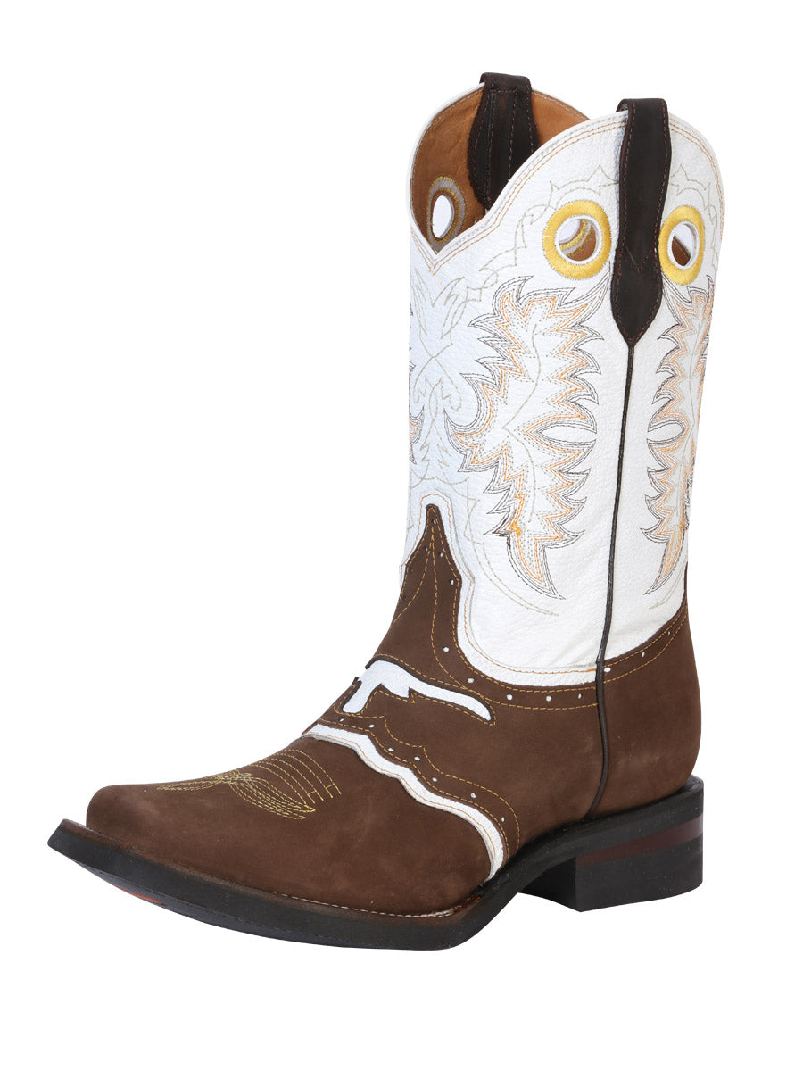 Rodeo Boot - Crazy Nobuck Dark Brown