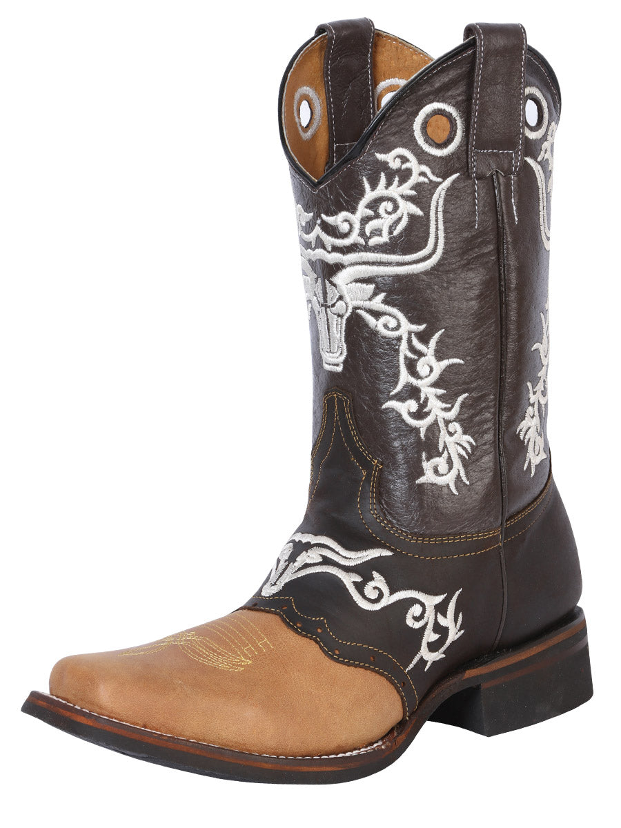 Rodeo Boot - Crazy Honey/ Dark Brown