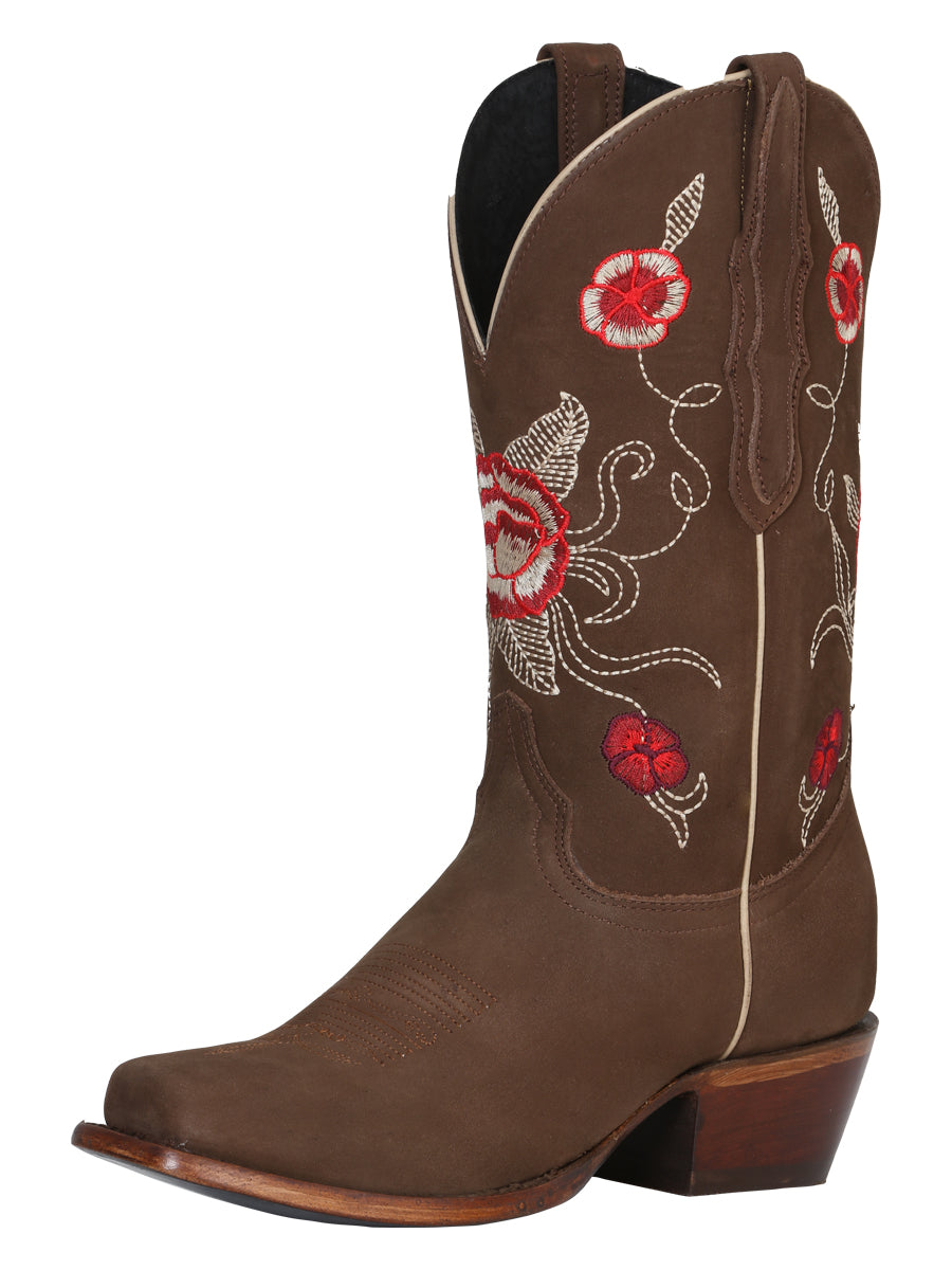 Rodeo Boot - Suede Camel