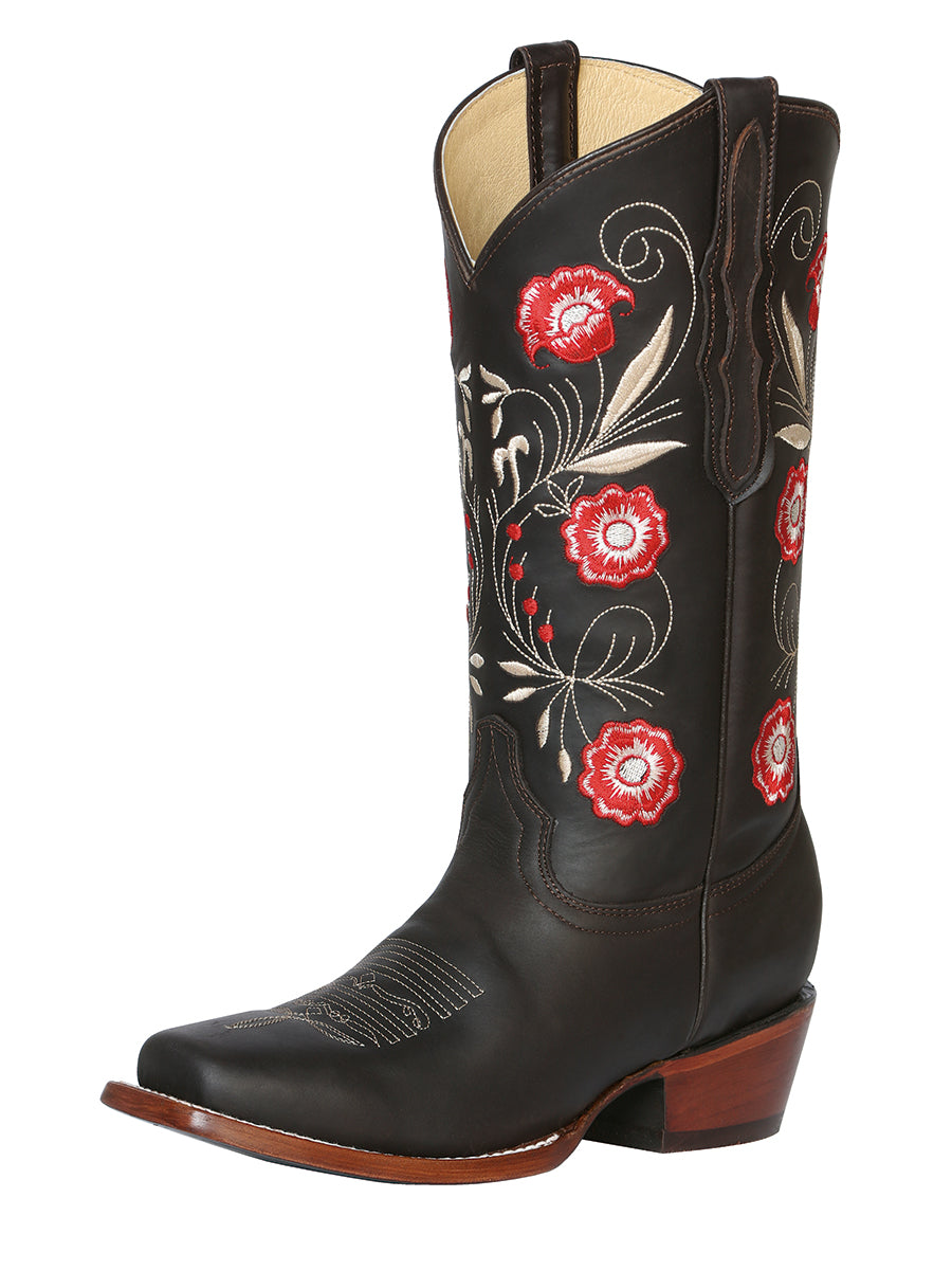 El General Womens Rodeo Boot Dark Chocolate
