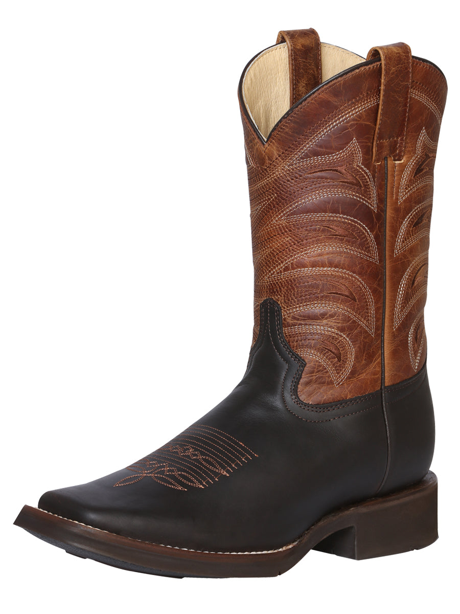 Bota de rodeo Crazy Dark Brown