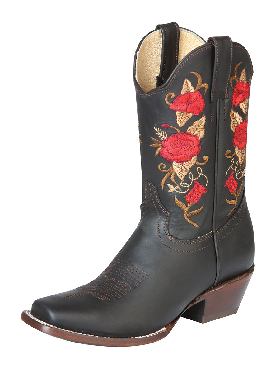 El General Women Rodeo Boot Crazy Choco