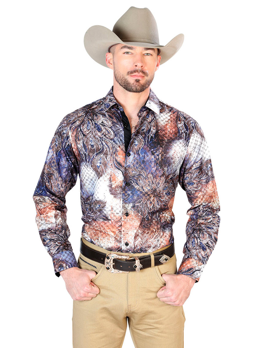 Black Casual Long Sleeve Shirt Mod. 43818