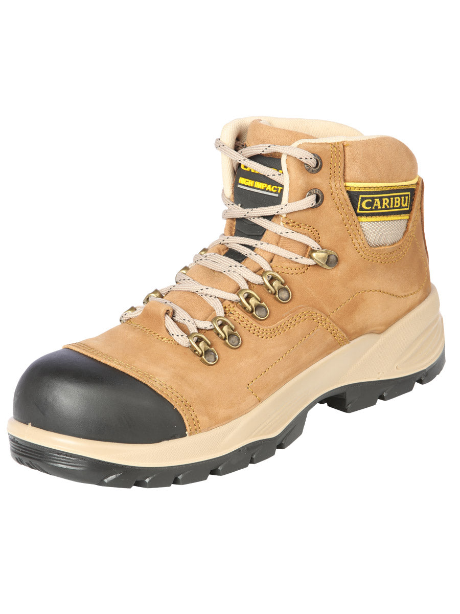 Work Shoe Caribu - Nobuck Golden Brown