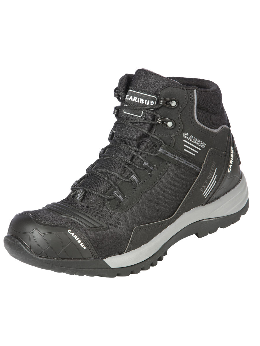 Work Shoe Caribu - Synthetic finish - Black/Grey