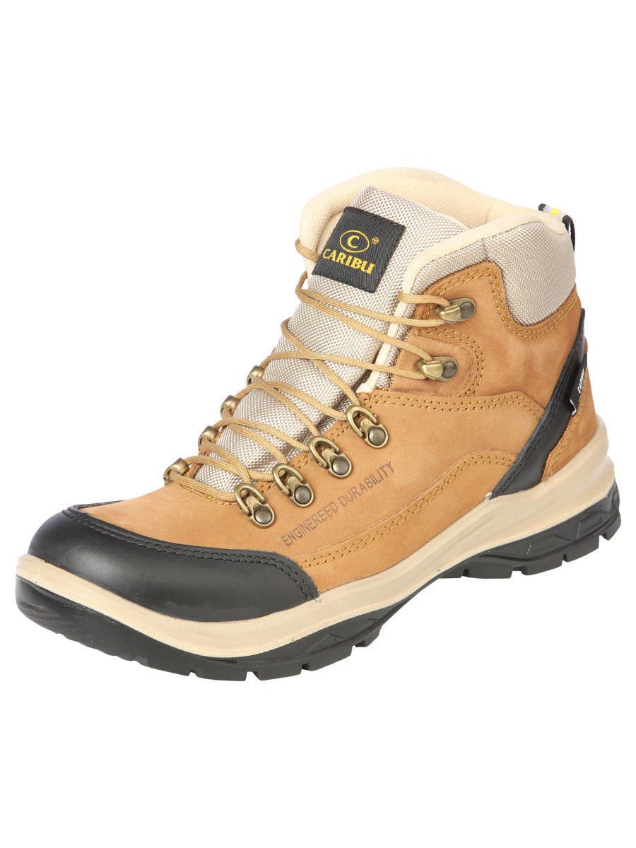 Work Shoe Caribu - Nobuck Light Brown