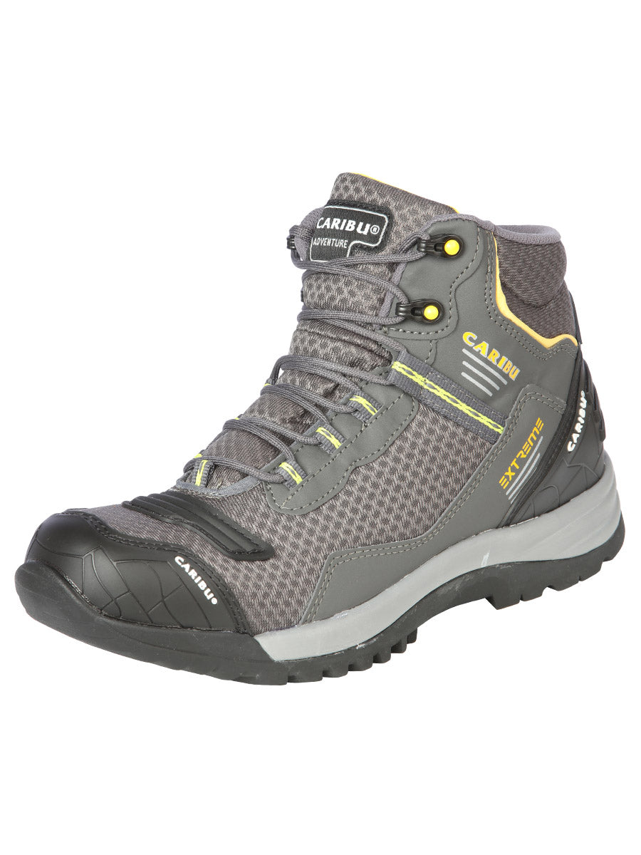 Work Shoe Caribu - Synthetic finish - Grey/Yellow