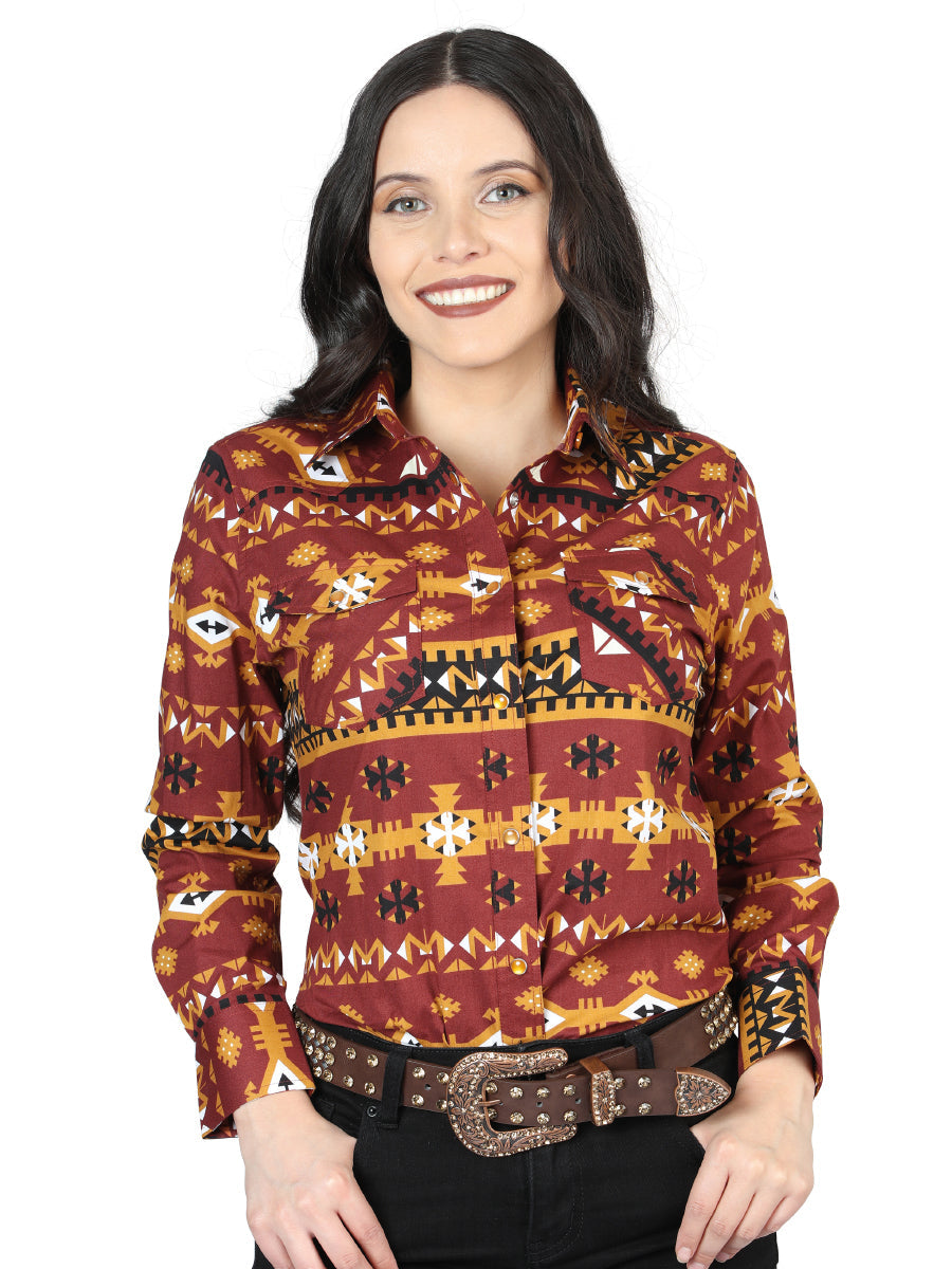 Casual Long-Sleeve Shirt by Brick