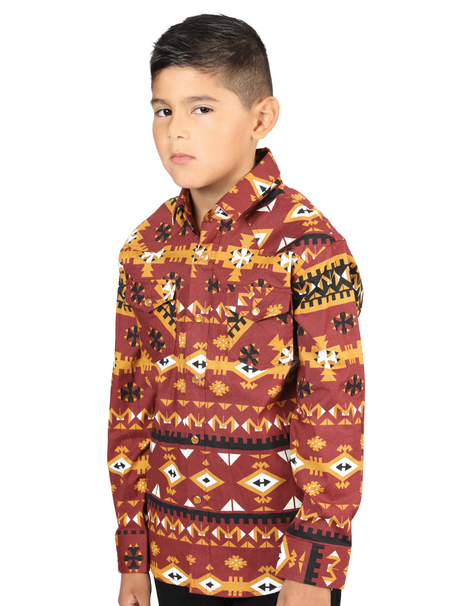 Casual Long-Sleeve Shirt by Brick