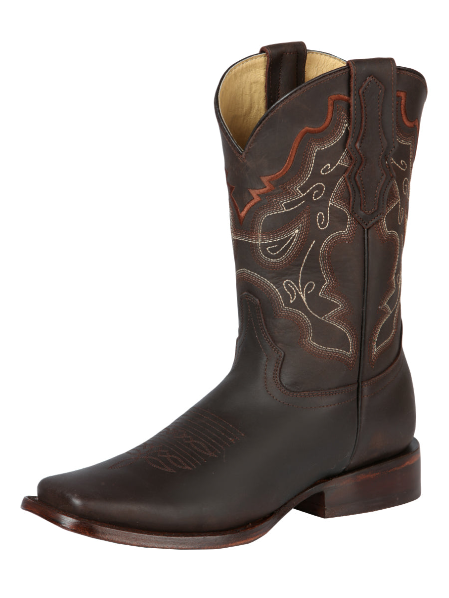 Bota de rodeo - Crazy - Marrón