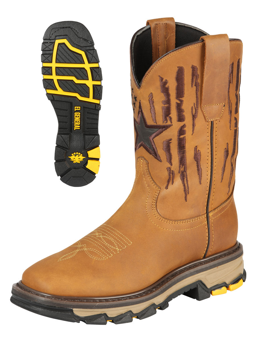 Rodeo Work Boot - Crazy Honey