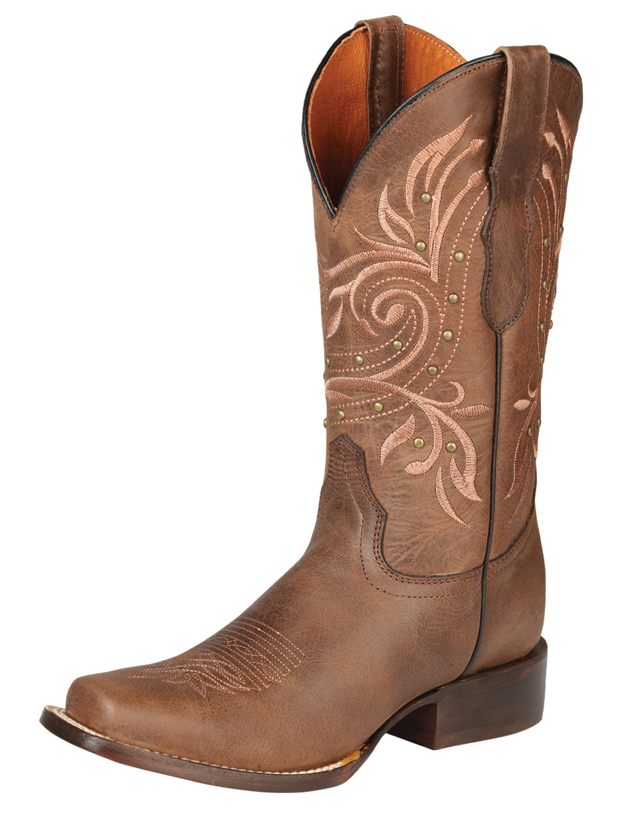 Cowgirl Boot Rodeo El General Alazan Brown