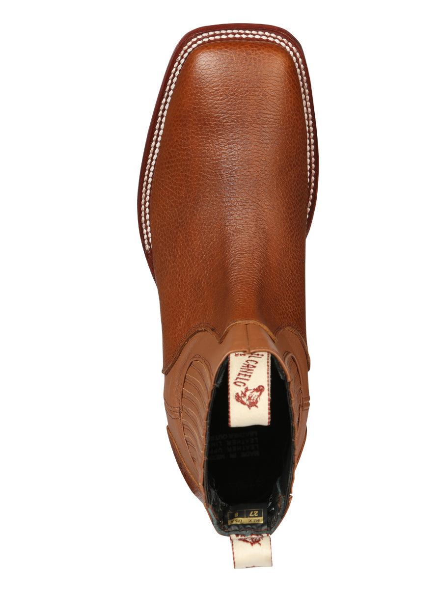 El Canelo Men's Ankle Boots Caisson Tan