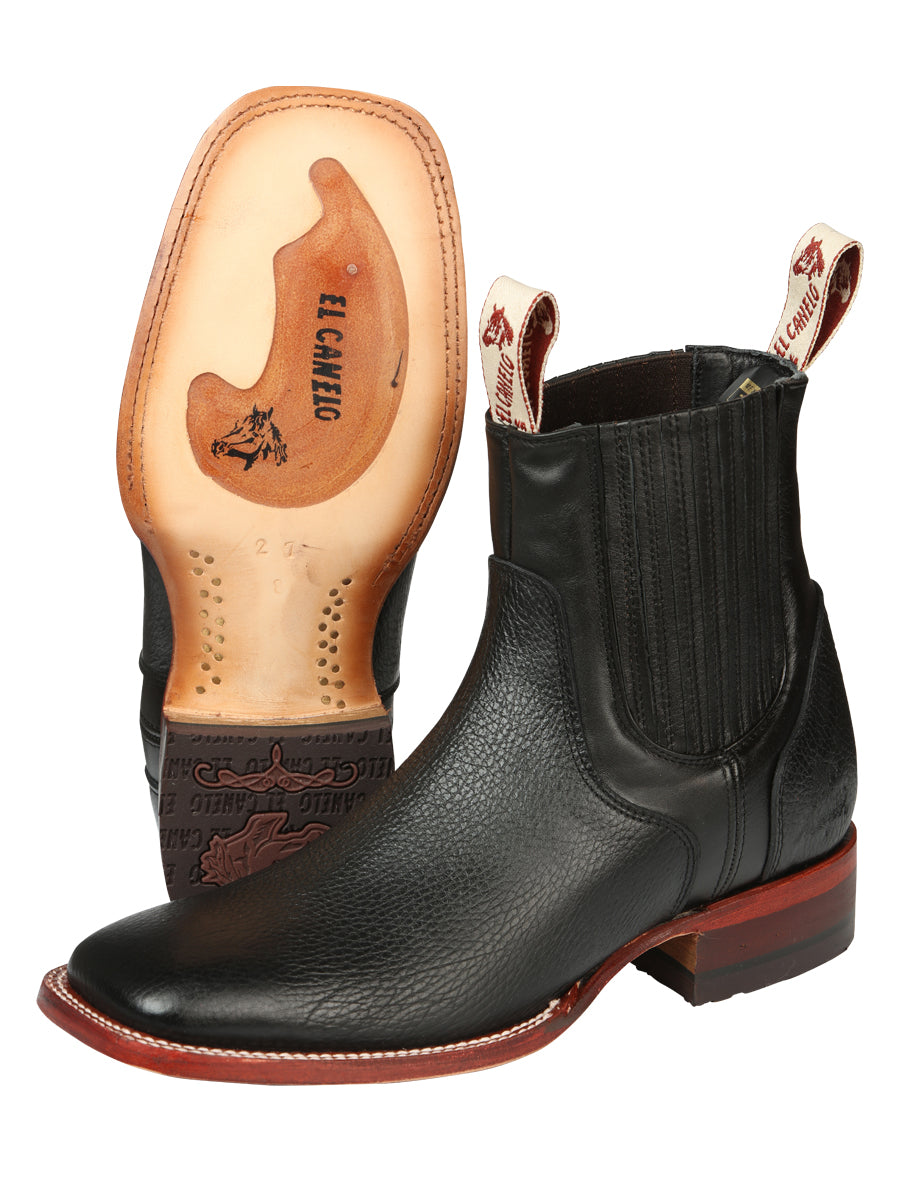 El Canelo Men's Ankle Boots Caisson Black