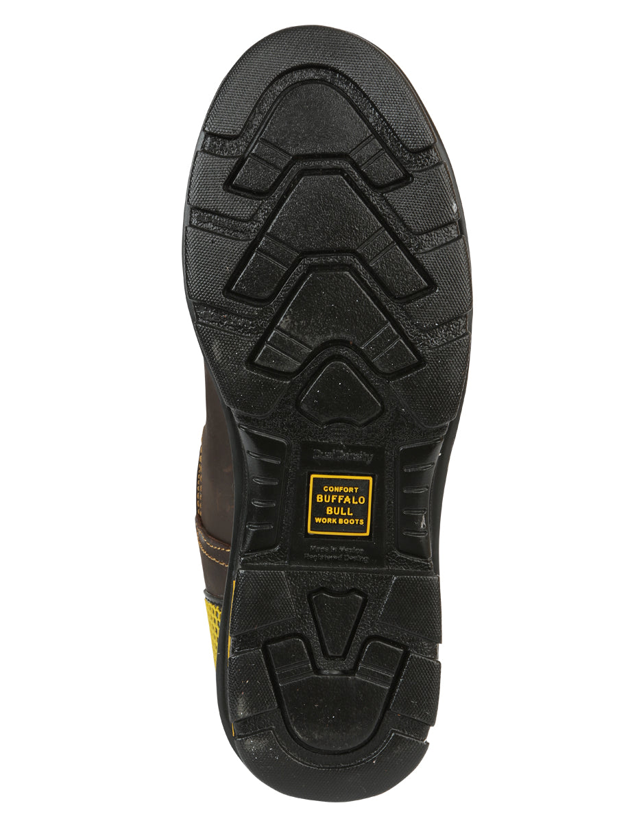 Buffalo & Bull Men's Work Boots Brown/Yellow
