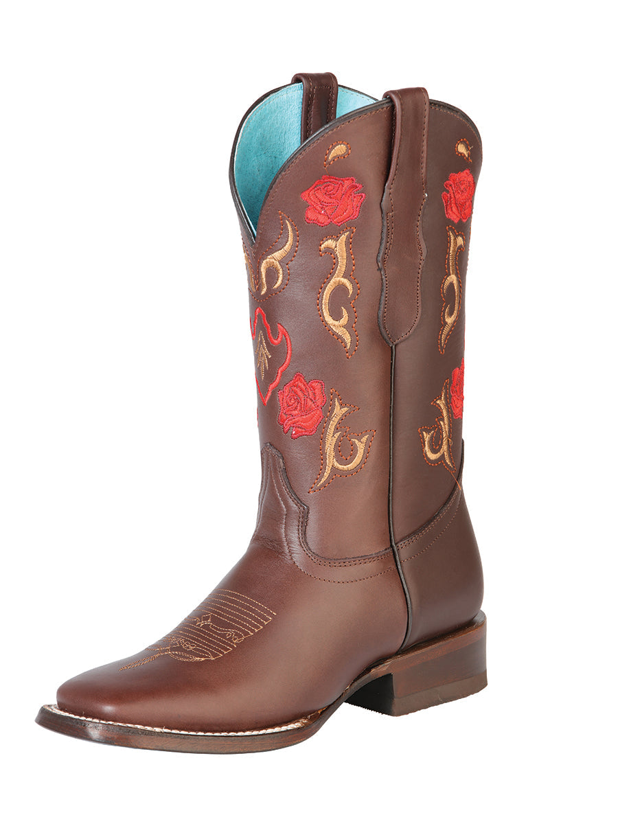 Bota Vaquera Rodeo Crazy Brown