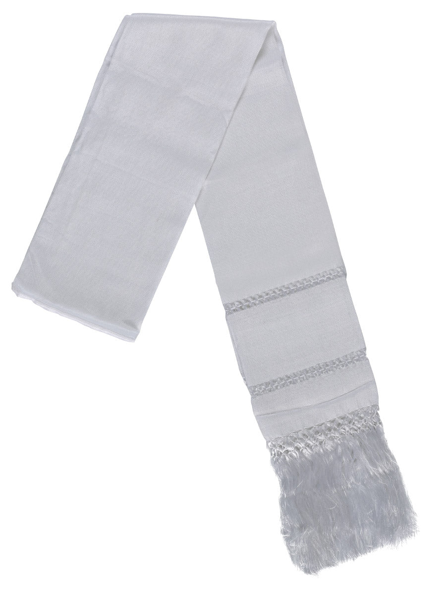 White Mexican Shawl