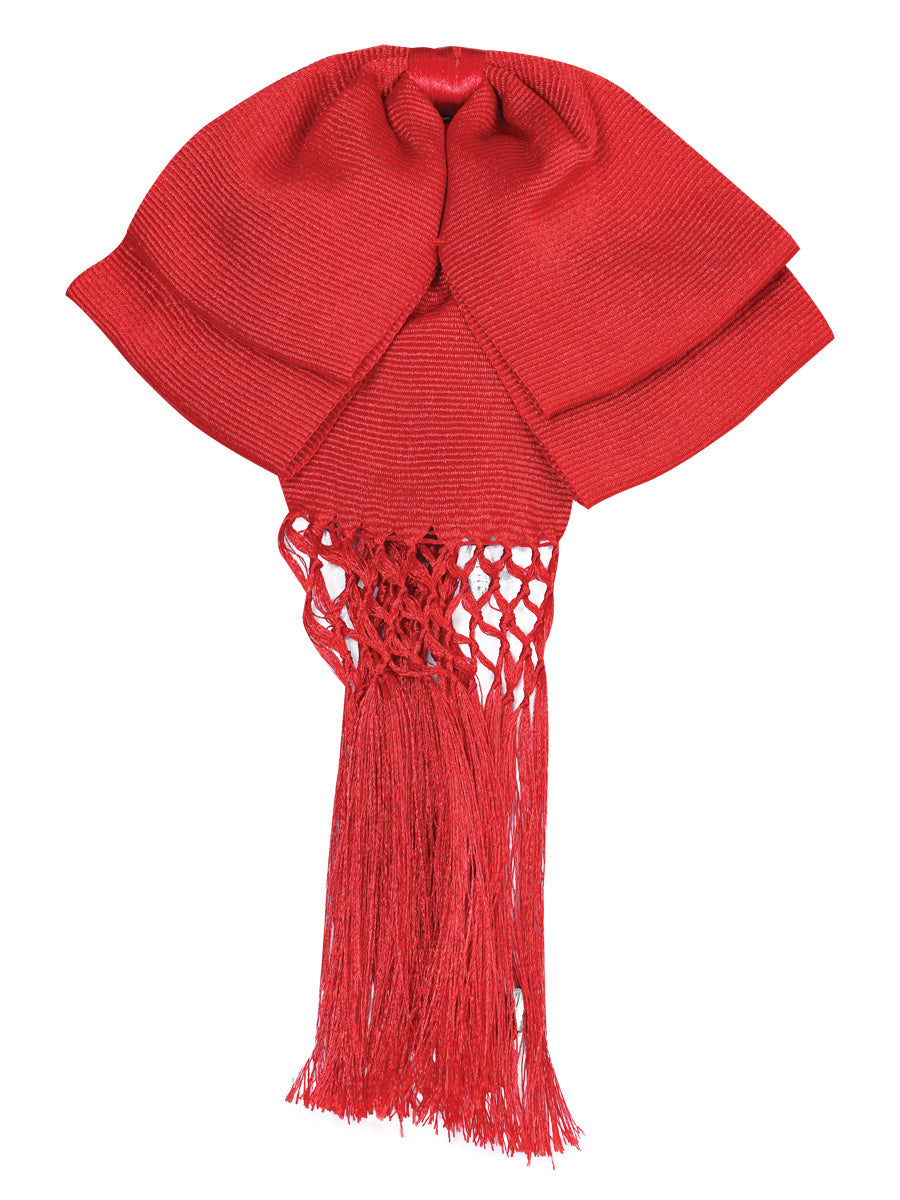 Corbata de Charro Mexicana Articela Poliéster Rojo