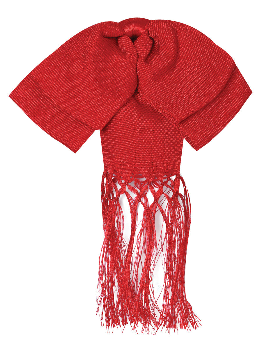 Pajarita Charra Mexicana para Niños Articela Poliéster Rojo