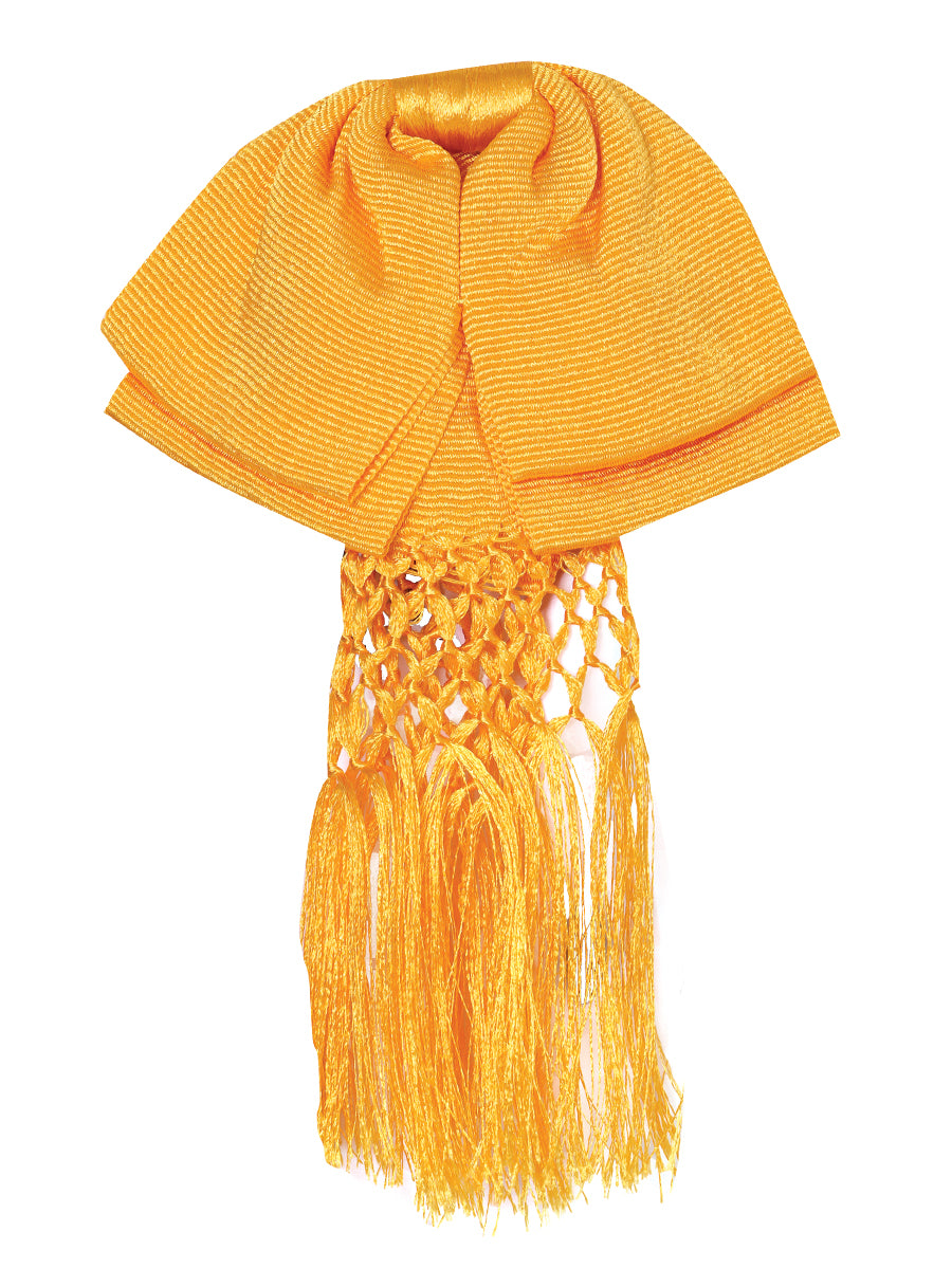 Mexican Charro Bow Tie 85% Articela 15% Polyester Yellow