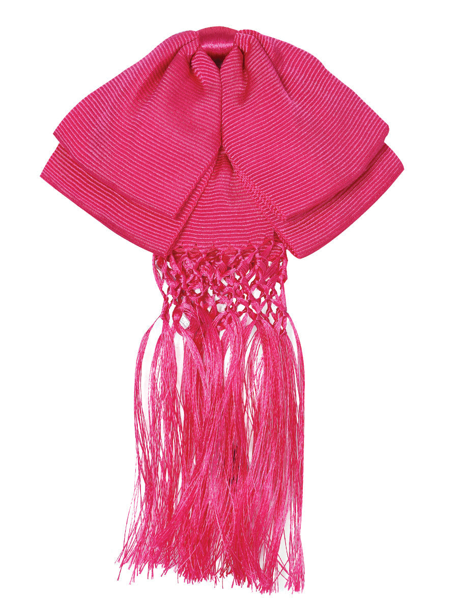 Mexican Charro Bow Tie Articela and Polyester Fuchsia Mod. 601329