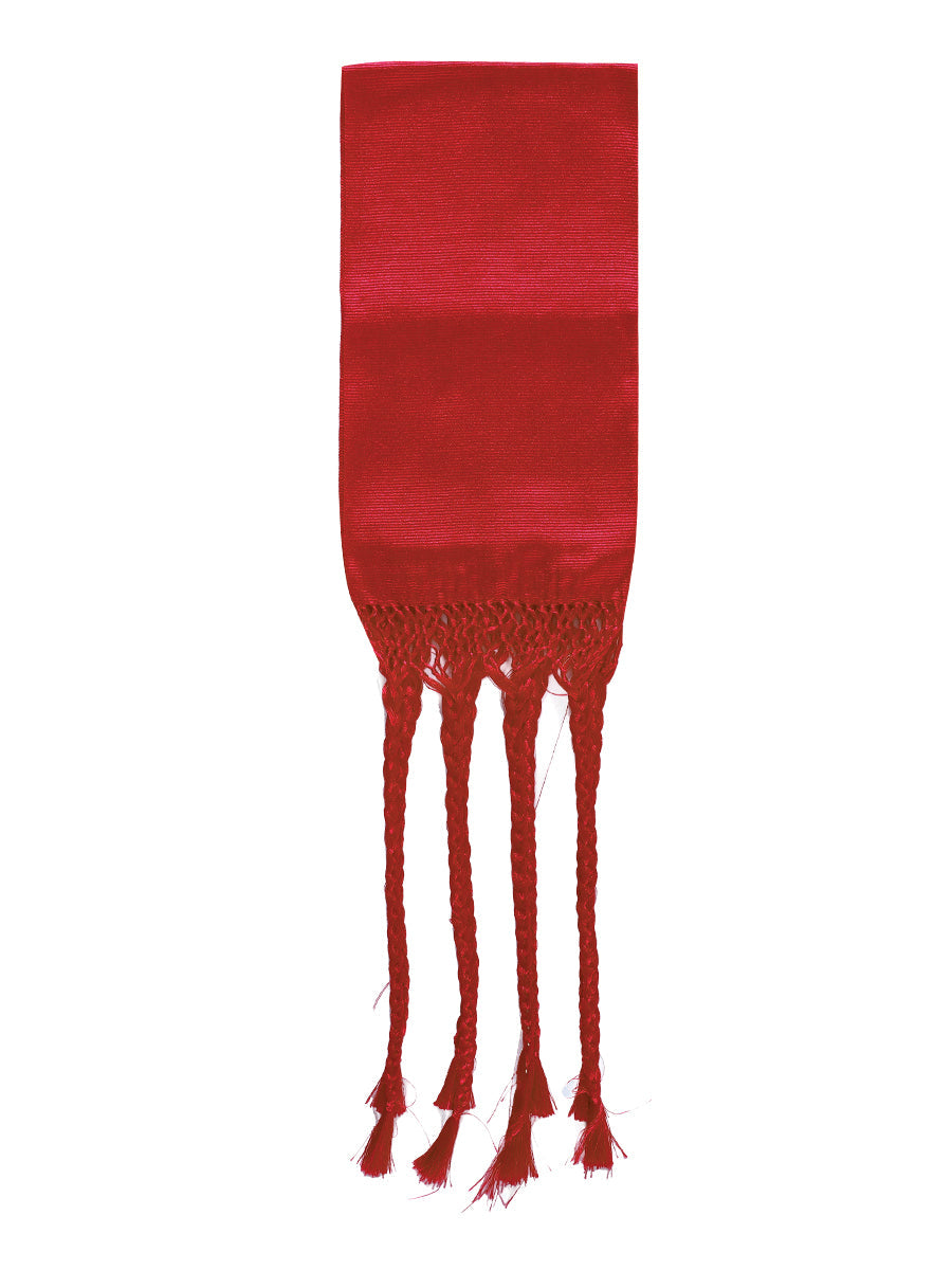 Red Mexican Charro Sash Belt