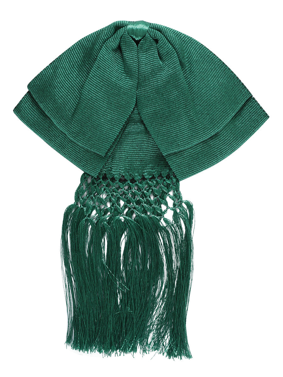 Mexican Charro Bow Tie Articela and Polyester Green Mod. 601479
