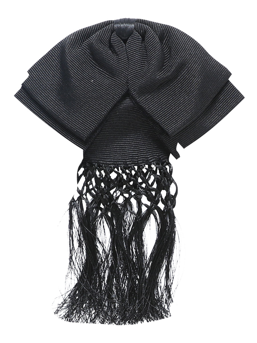 Adult 
Mexican Charro Bow Tie 100% Polyester Black/Gold 601107 main image 0