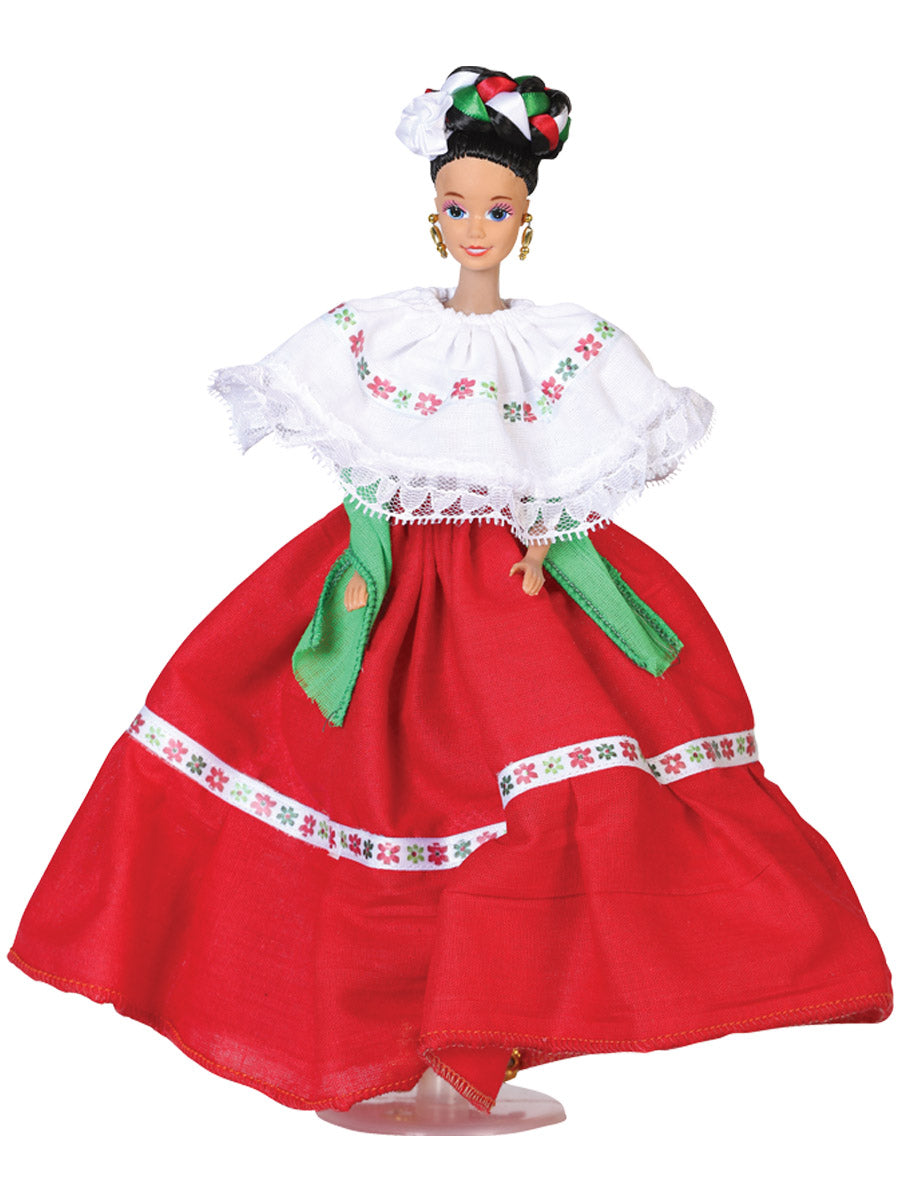 Mexican Decorative Doll Zacatecas State Multicolor