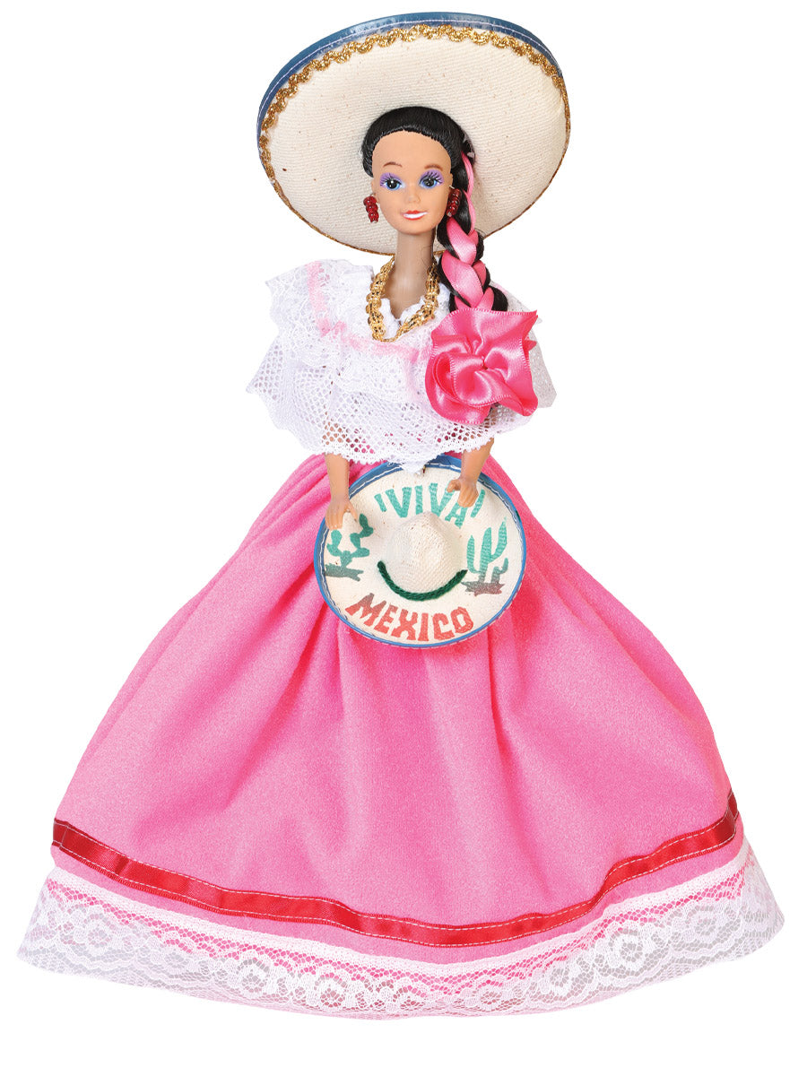 Mexican Decorative Doll Jalisco State Multicolor