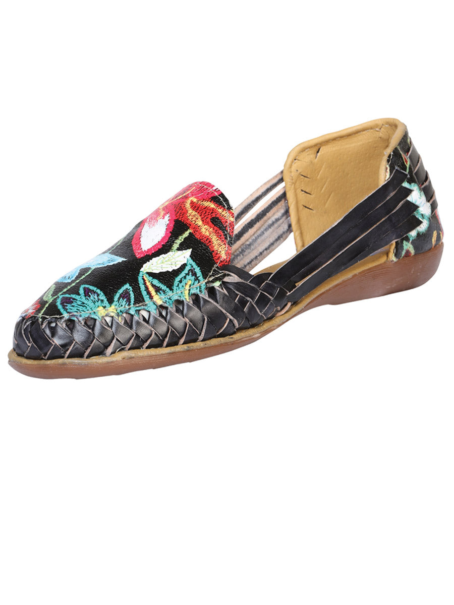 Mexican Artisanal Sandals Black