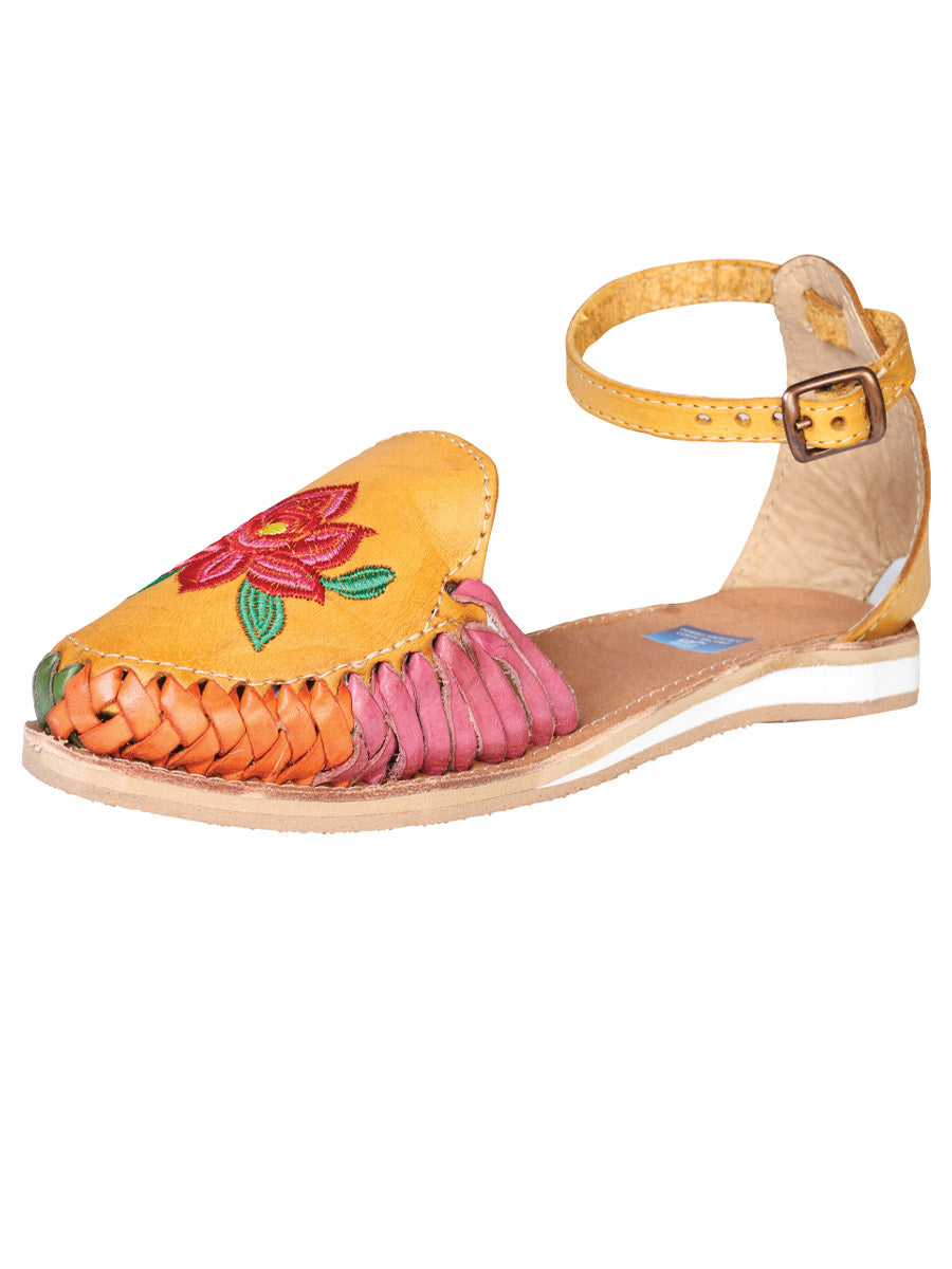 Mexican Artisanal Sandals Mustard