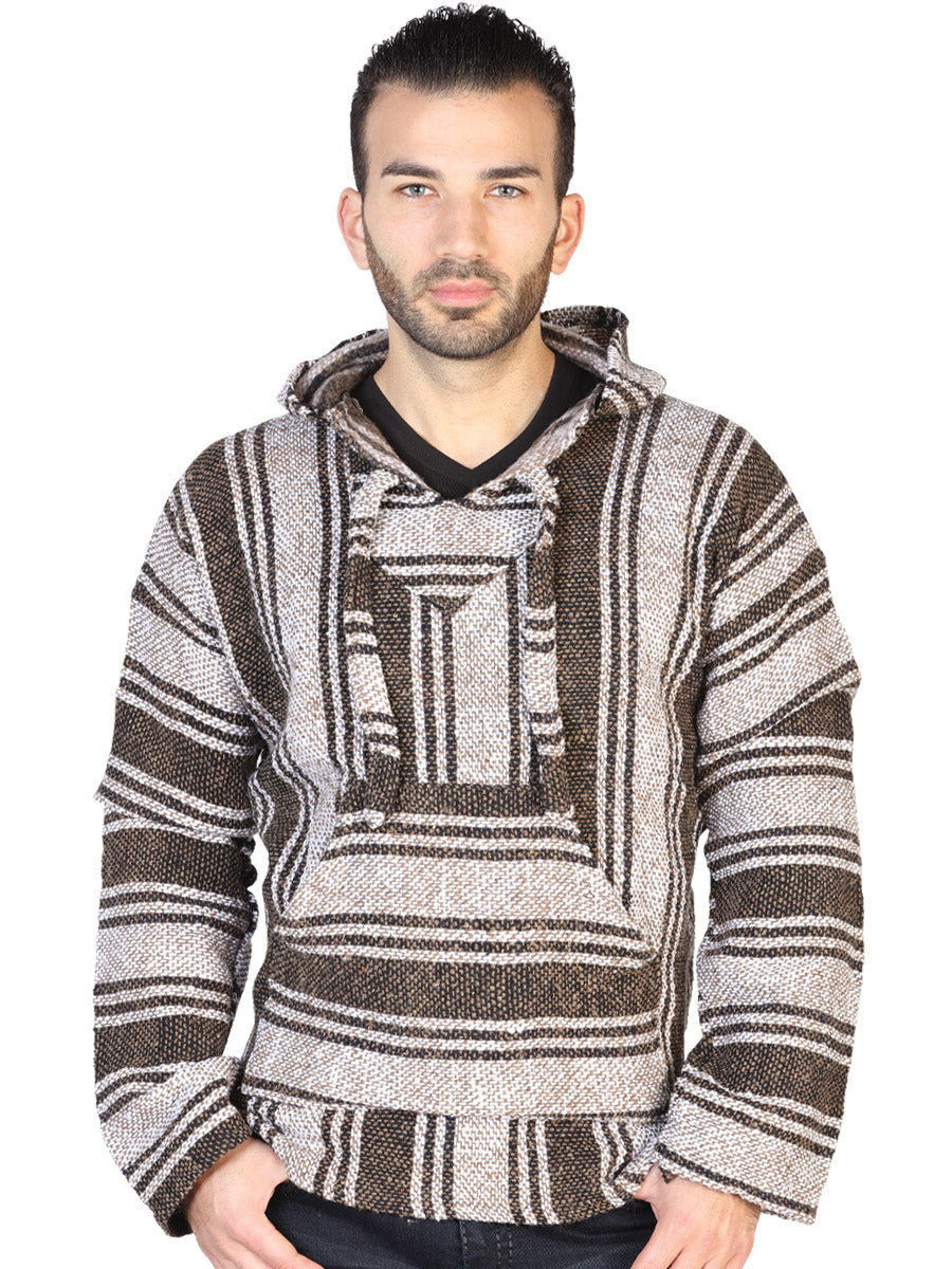 Sudadera Artesanal Jerga 100% Acrylan - Marrón