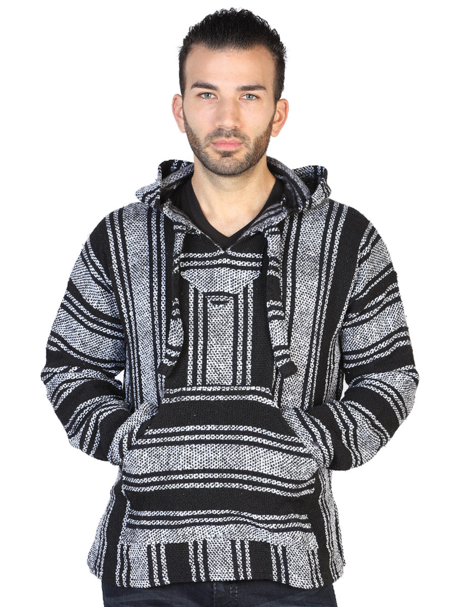 Sudadera Artesanal Jerga 100% Acrylan - Negra