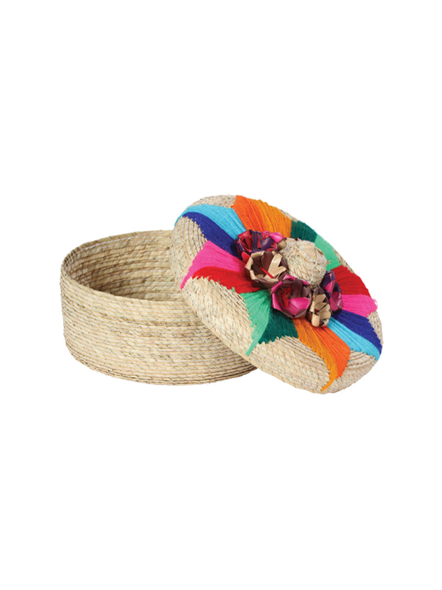 Tortilla Warmer Palm Leaf Multicolor