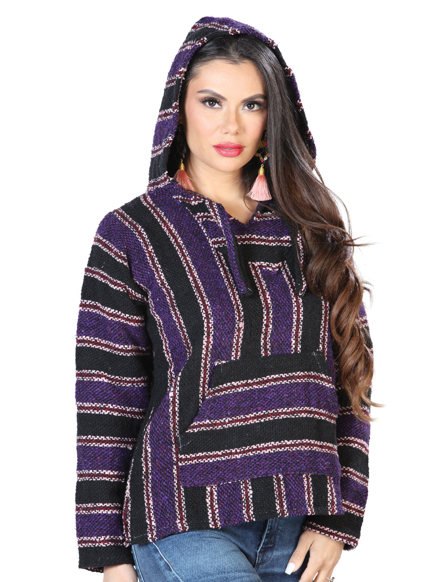 Sweatshirt Artisanal Jerga Purple
