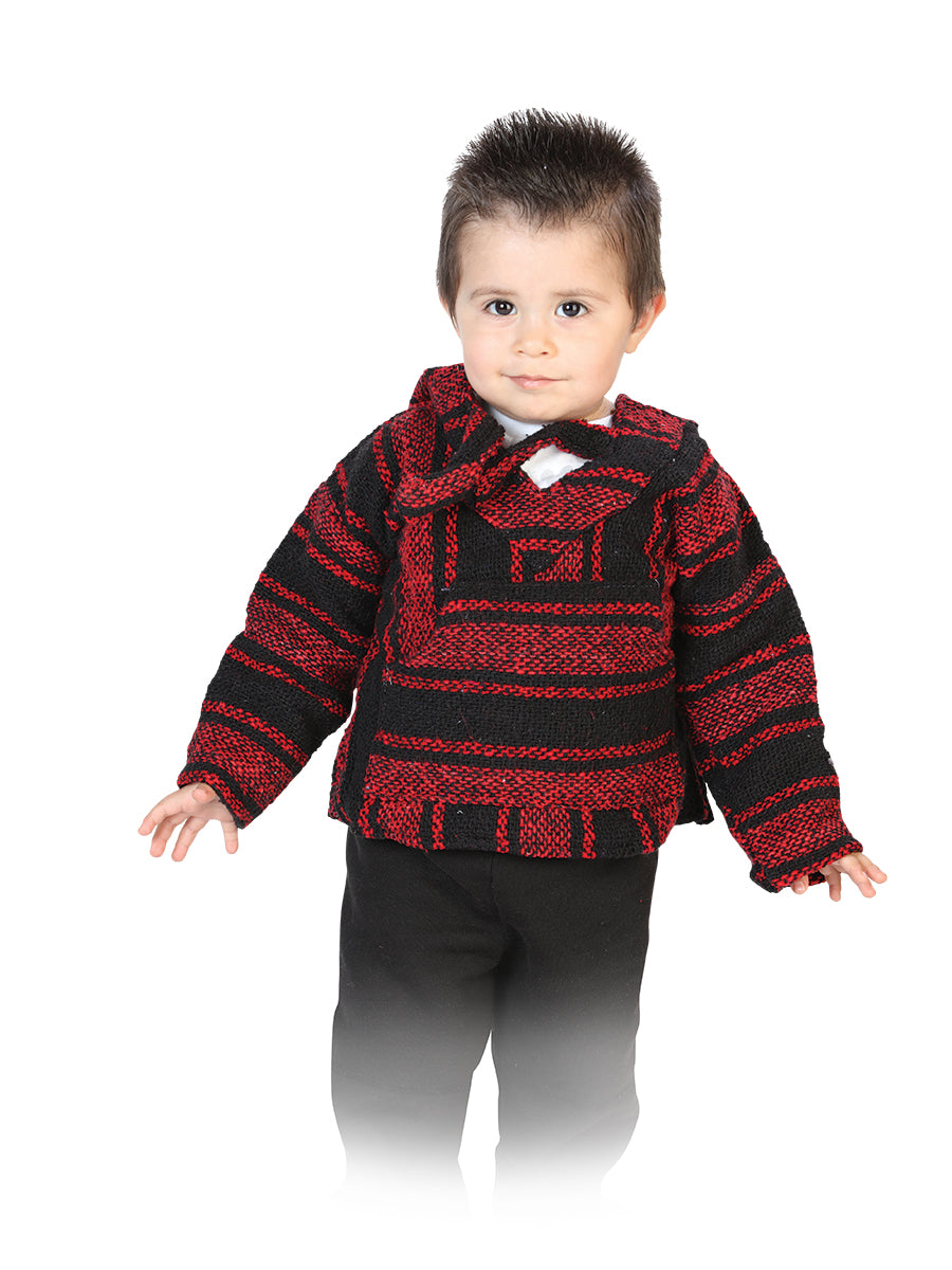 Sweatshirt Artisanal Jerga Acrylan Black/Red