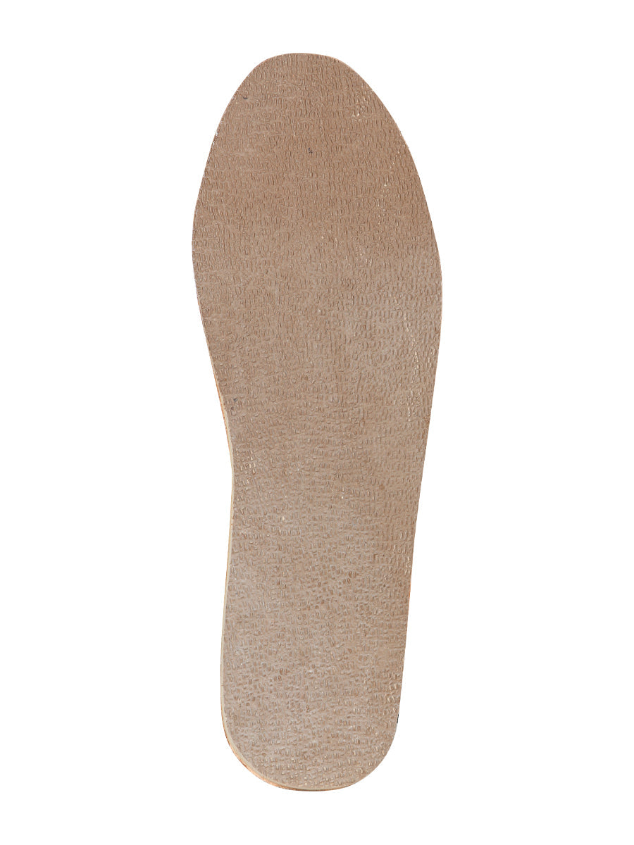Mexican Artisanal Sandals Tan Sunflower