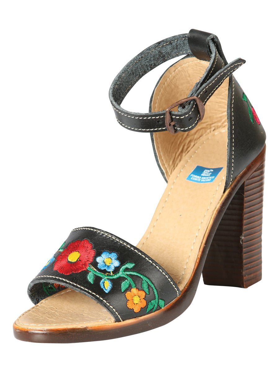 Sandalias Artesanales Mexicanas Negras
