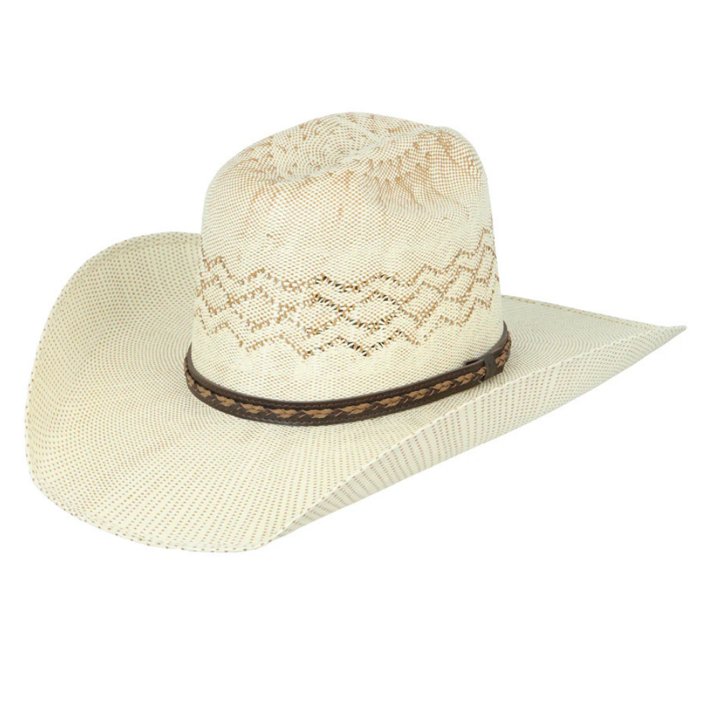 Men’s El General 20X Bangora Western Hat Ringers Crown - Ivory/Tan Mod. 45883