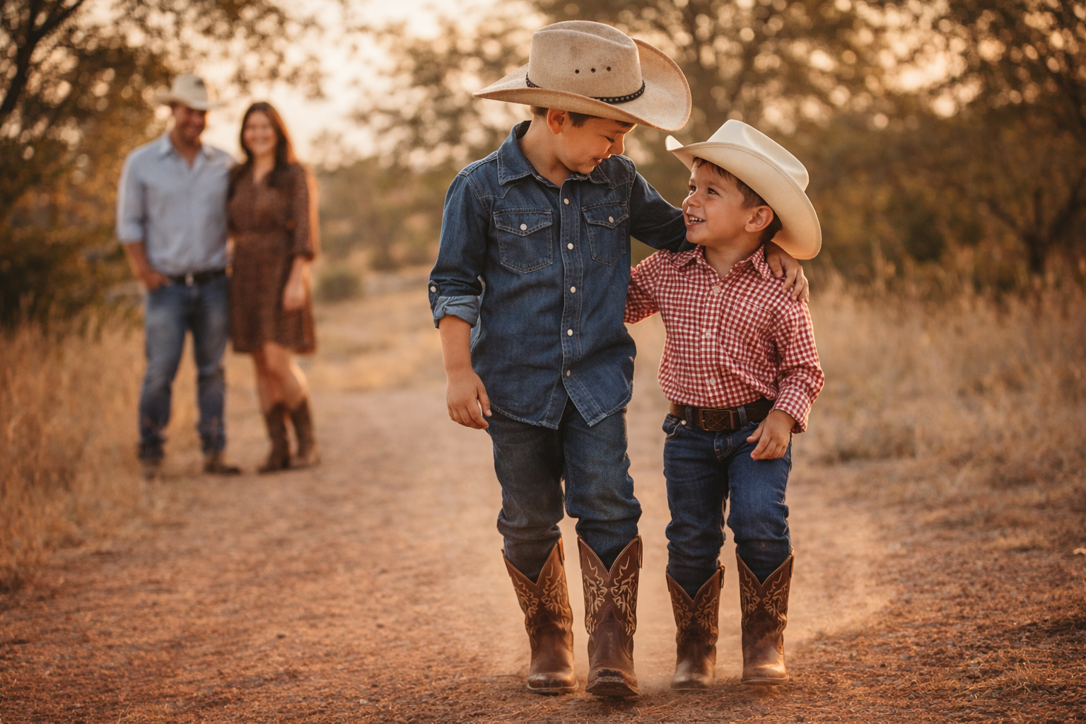 Little steps, big stories: western style starts young