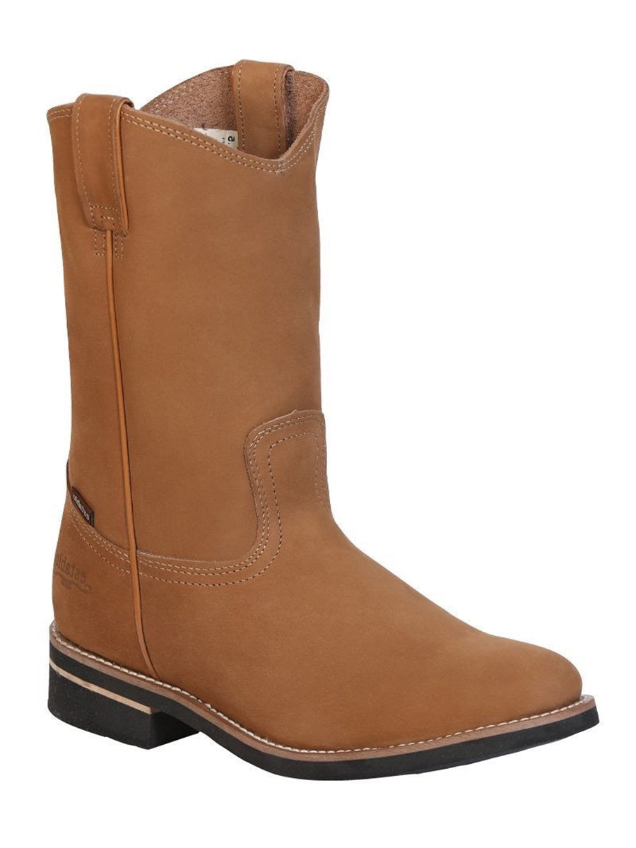 Work Boot Establo - Leather Nobuck - Cinnamon