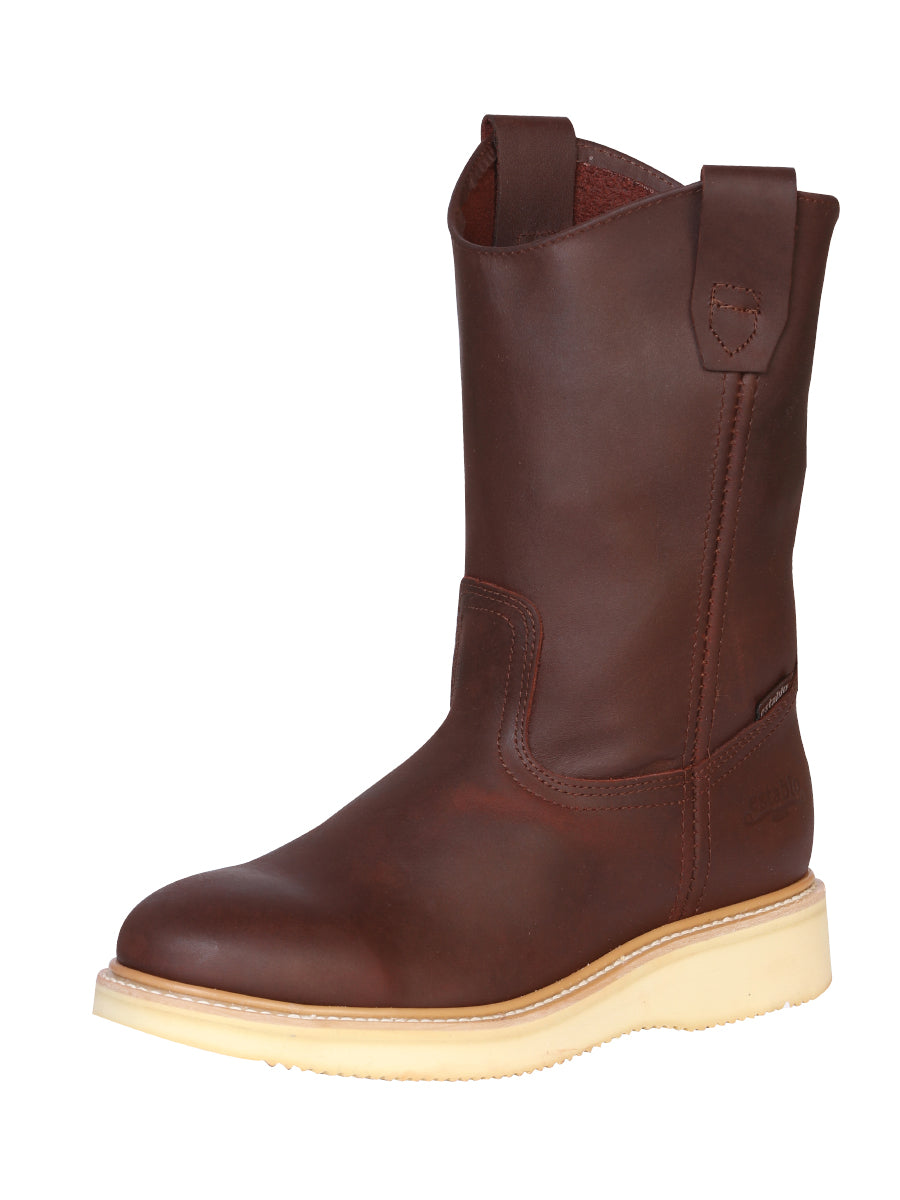Establo Men's Work Boot Grasso Leather

- Shedron