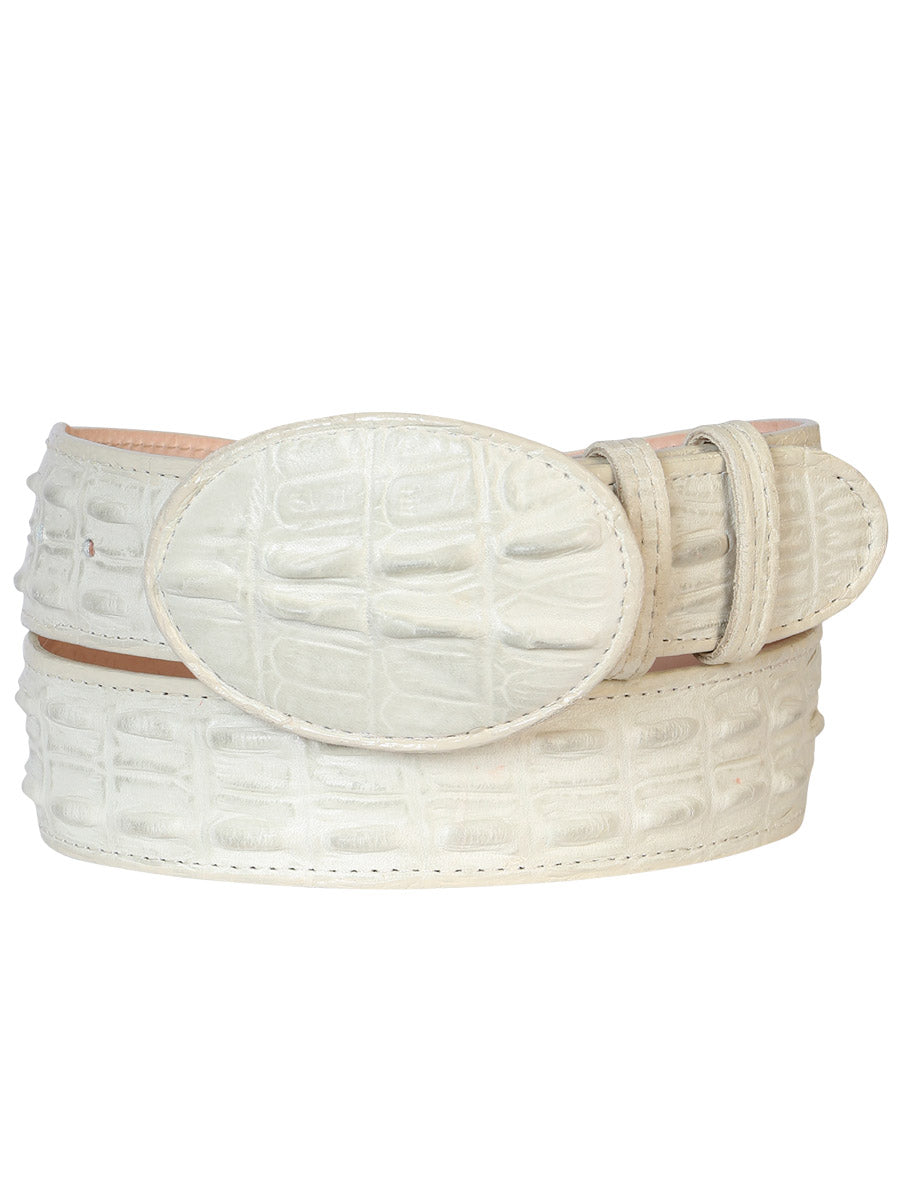 Men's Cowboy Belt ImitationTail allgator Bone