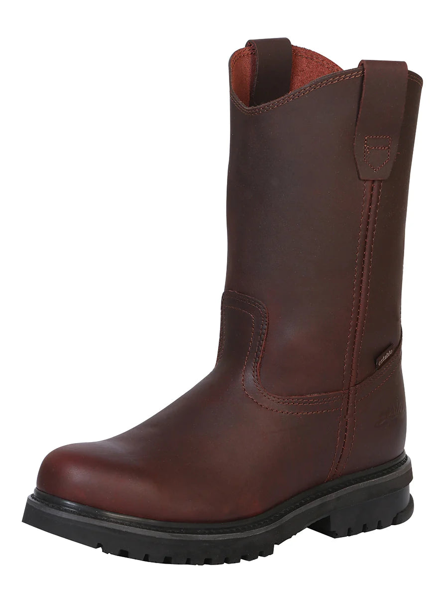 Work Boot Establo - Leather Grasso - Shedron